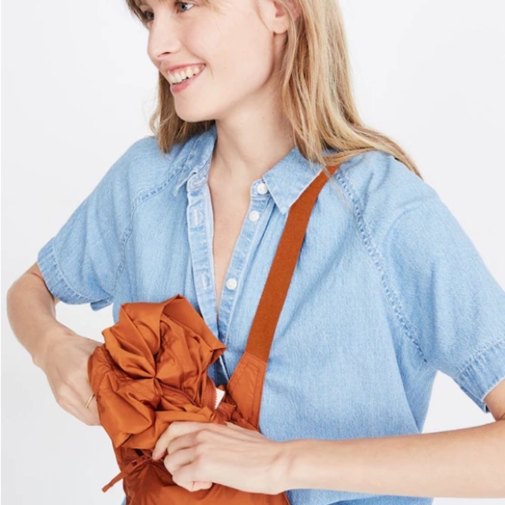 Madewell Raincheck Packable Raincoat- Women - Picture 3 of 9